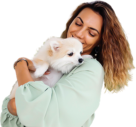 why choose girl with dog